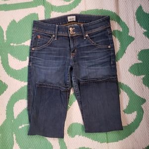 Hudson straight leg ankle jeans size 27